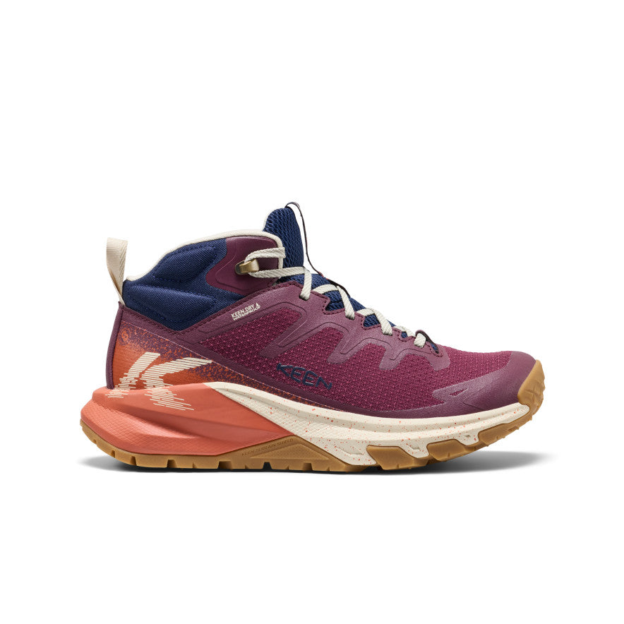 Women's Targhee Apex Waterproof Hiking Boot  |  Fig/Burnt Brick