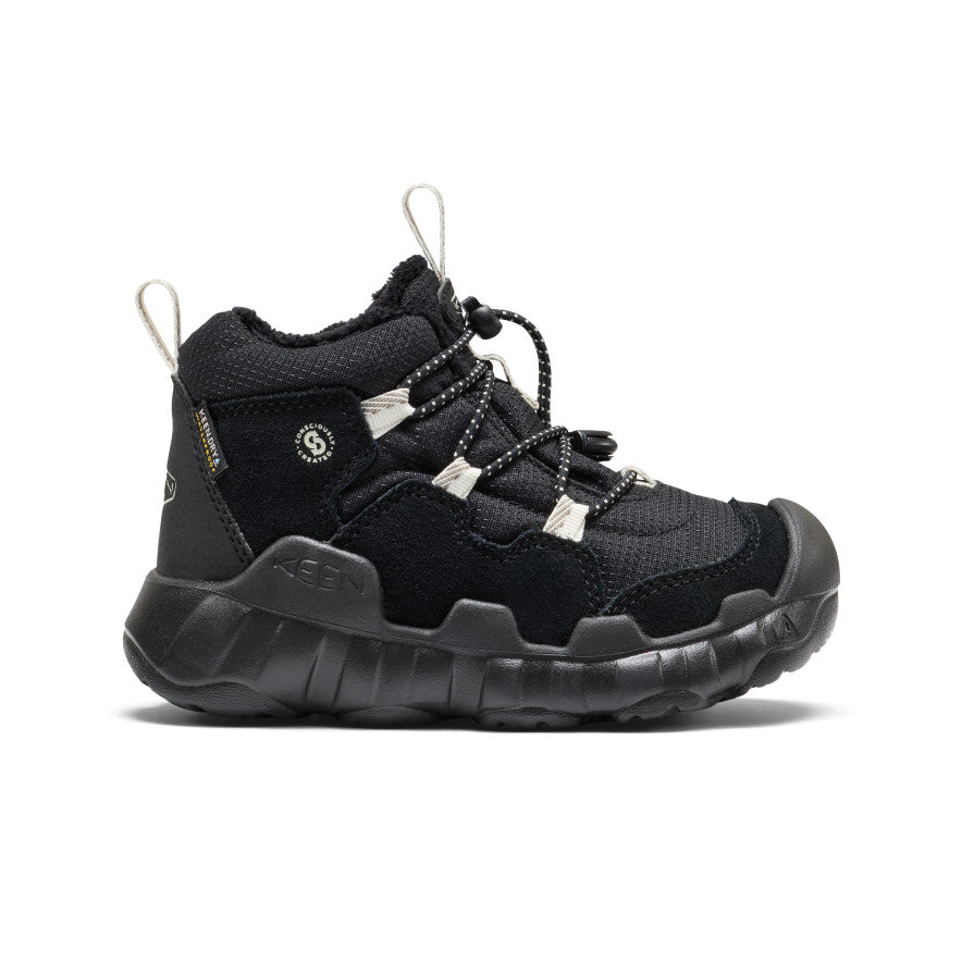 Little Kids' Hypowser Waterproof Chukka  |  Black/Birch