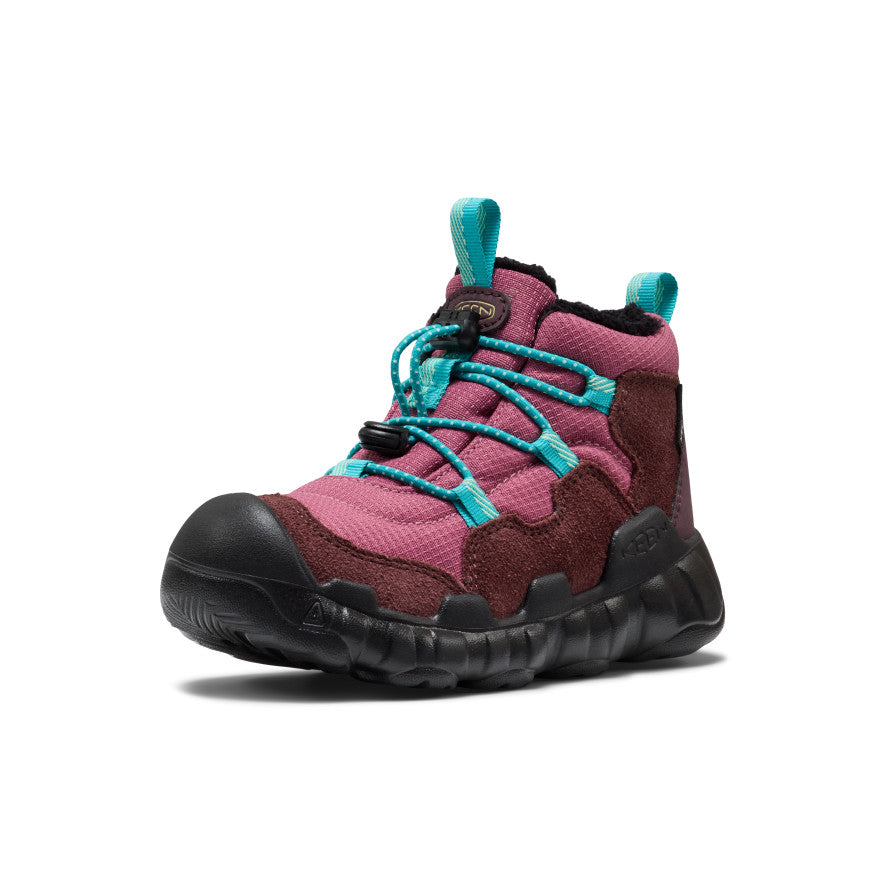 Little Kids' Hypowser Waterproof Chukka | Huckleberry/Violet Quartz - Image 3