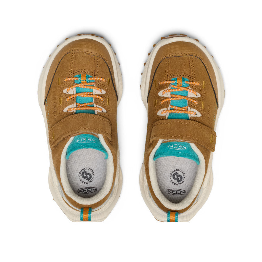 Little Kids' Jasper Zionic Sneaker | Chipmunk/Baltic - Image 4