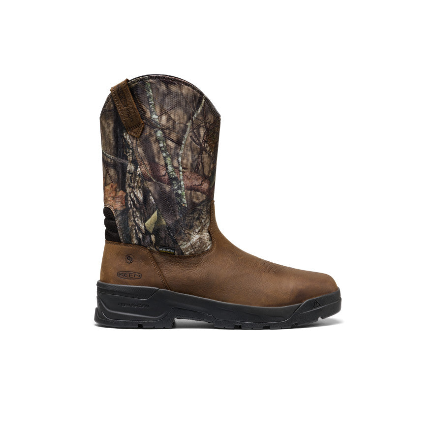 Men's Flatland Pull-On Waterproof Work Boot (Soft Toe)  |  MOSSY OAK®  BREAK-UP COUNTRY©®