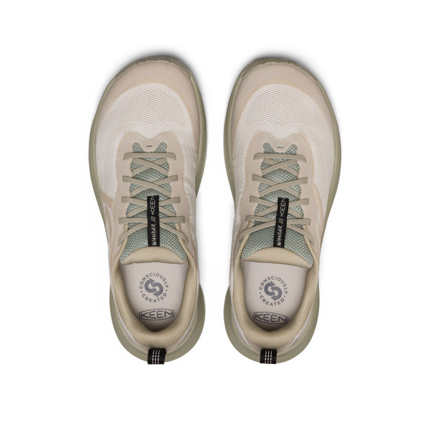 Men's Wander Trail Running Shoe | Star White/Desert Sage - Image 4