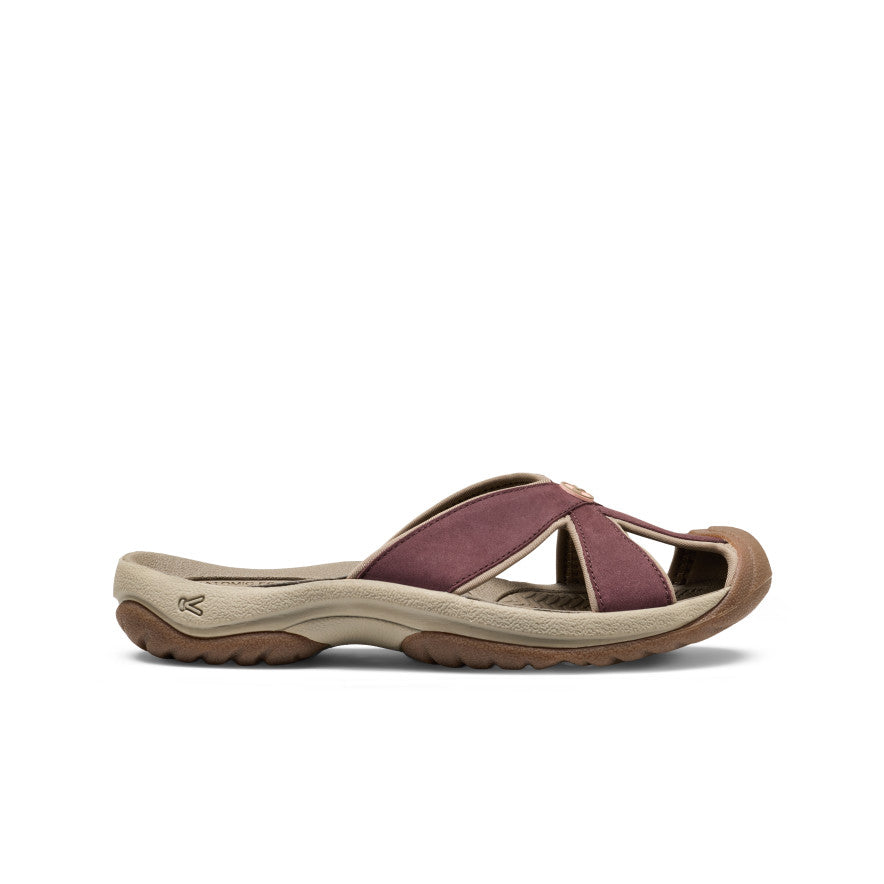 Women's Bali Leather Slide Sandal  |  Mesa Glow
