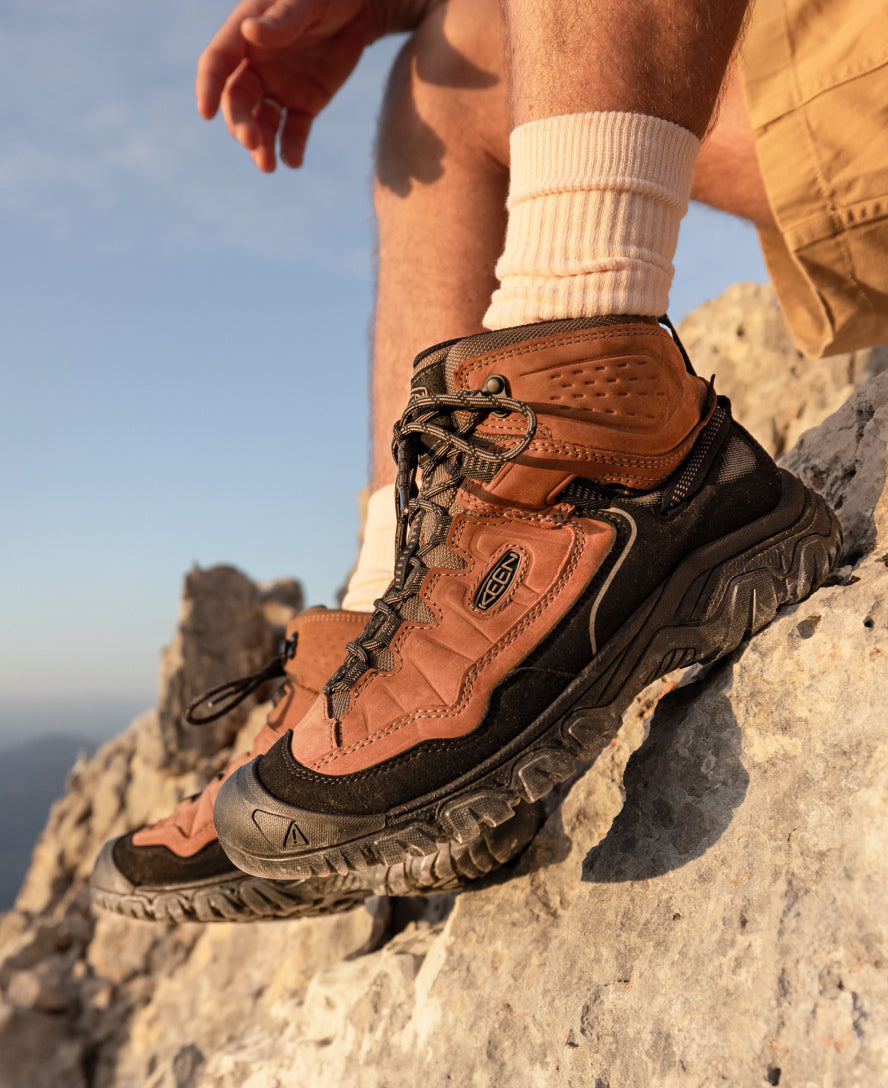 Men's Targhee IV Waterproof Hiking Boot | Tumbled Java - Image 8