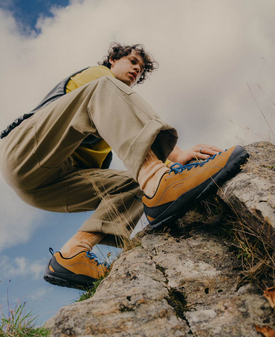 Men's Jasper Sneaker  |  Bison/Violet Quartz - Image 10