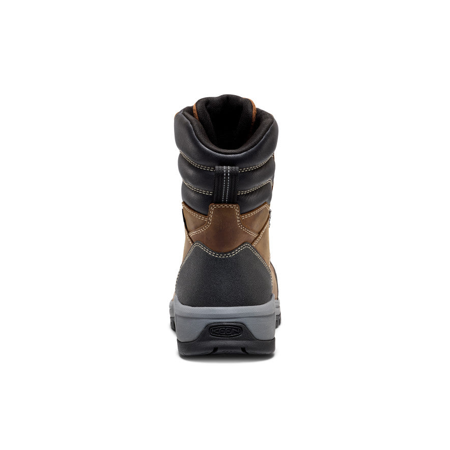 Men's Evanston 8 Waterproof Work Boot (Carbon Toe) | Bison/Black - Image 5