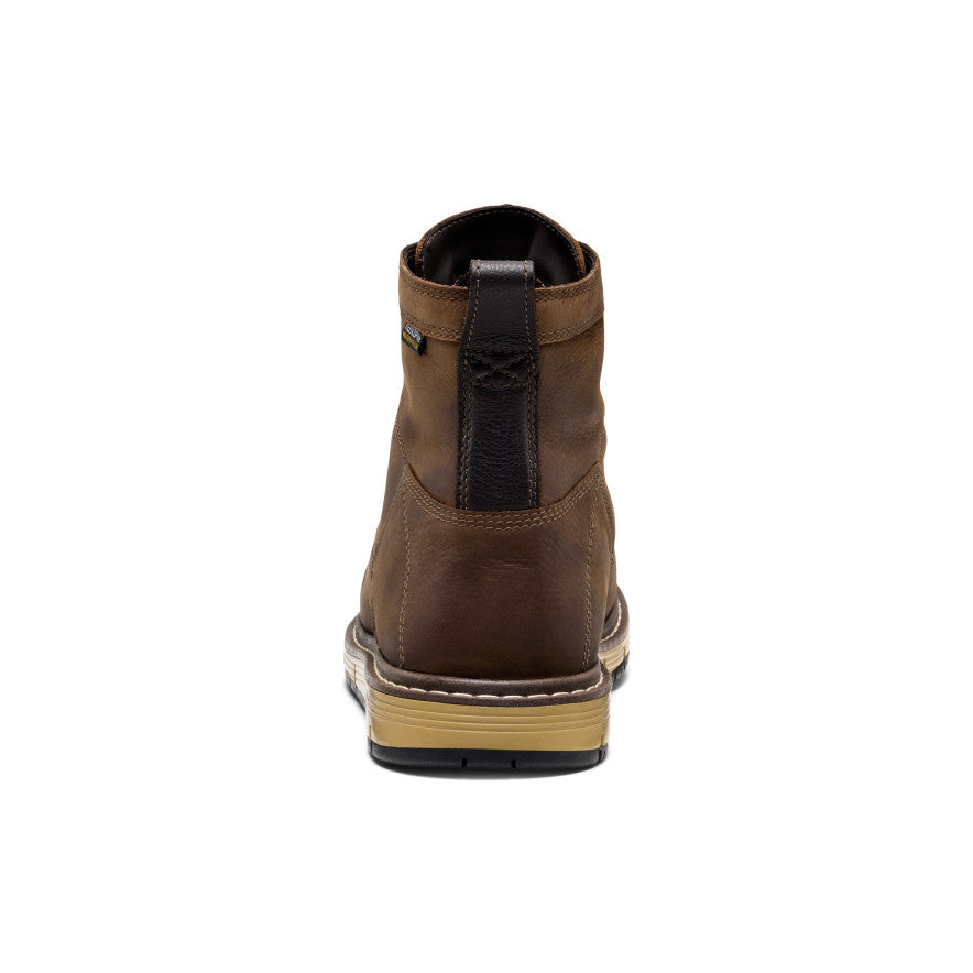 Men's San Jose 6 Waterproof Boot (Aluminum Toe) | Cascade Brown/Black - Image 4